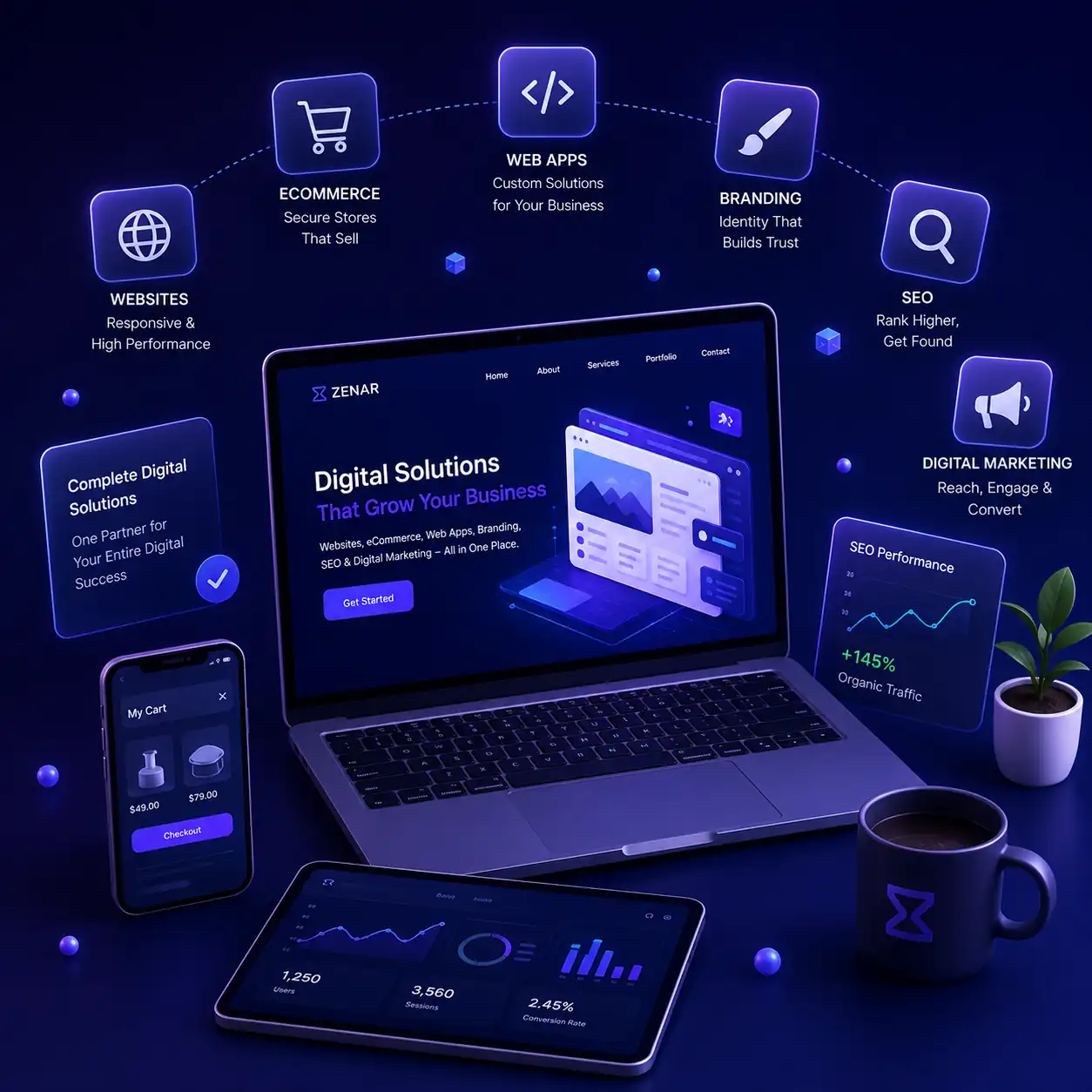 digital solutions and services